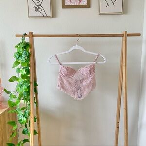 PrettyLittleThing Lace Corset Top